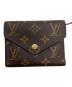 LOUIS VUITTON（ルイ ヴィトン）の古着「ポルトフォイユ・ヴィクトリーヌ/LOUIS VUITTON」｜ブラウン