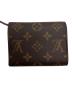 LOUIS VUITTON (ルイ ヴィトン) ポルトフォイユ・ヴィクトリーヌ/LOUIS VUITTON ブラウン：30000円