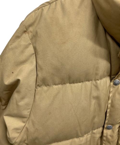 THE NORTH FACE（ザ ノース フェイス）THE NORTH FACE (ザ ノース フェイス) オールドダウンジャケット/THE NORTH FACE ベージュ サイズ:Sの古着・服飾アイテム