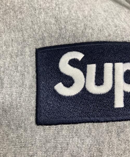 SUPREME（シュプリーム）SUPREME (シュプリーム) ボックスロゴ フーデッド スウェットシャツ グレー サイズ:Lの古着・服飾アイテム