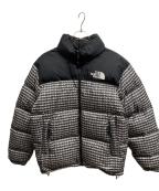 THE NORTH FACE×SUPREMEザ ノース フェイス×シュプリーム）の古着「スタッズ ヌプシ ジャケット/THE NORTH FACE/Supreme」｜シルバー・ブラック