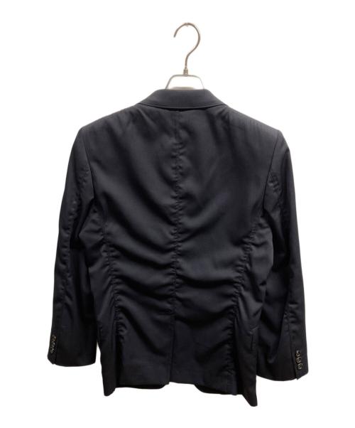 COMME des GARCONS HOMME（コムデギャルソン オム）COMME des GARCONS HOMME (コムデギャルソン オム) ドット柄テーラードジャケット/COMME des GARCONS HOMME ネイビー サイズ:XSの古着・服飾アイテム