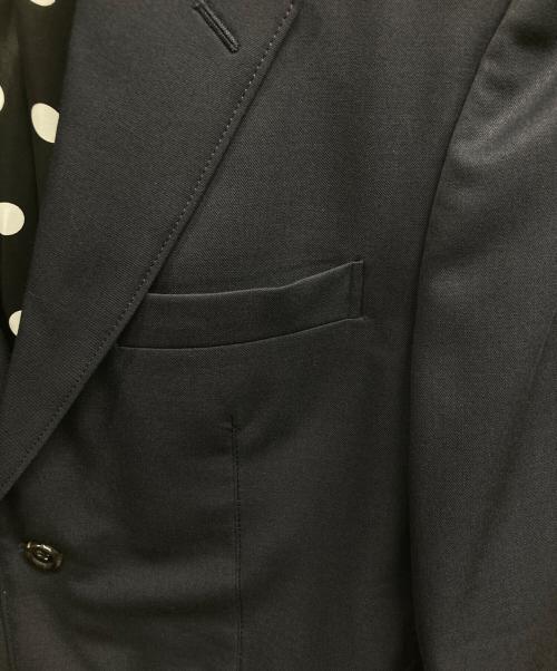 COMME des GARCONS HOMME（コムデギャルソン オム）COMME des GARCONS HOMME (コムデギャルソン オム) ドット柄テーラードジャケット/COMME des GARCONS HOMME ネイビー サイズ:XSの古着・服飾アイテム