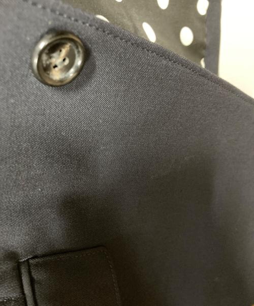 COMME des GARCONS HOMME（コムデギャルソン オム）COMME des GARCONS HOMME (コムデギャルソン オム) ドット柄テーラードジャケット/COMME des GARCONS HOMME ネイビー サイズ:XSの古着・服飾アイテム