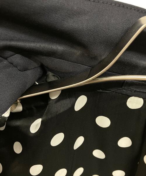 COMME des GARCONS HOMME（コムデギャルソン オム）COMME des GARCONS HOMME (コムデギャルソン オム) ドット柄テーラードジャケット/COMME des GARCONS HOMME ネイビー サイズ:XSの古着・服飾アイテム