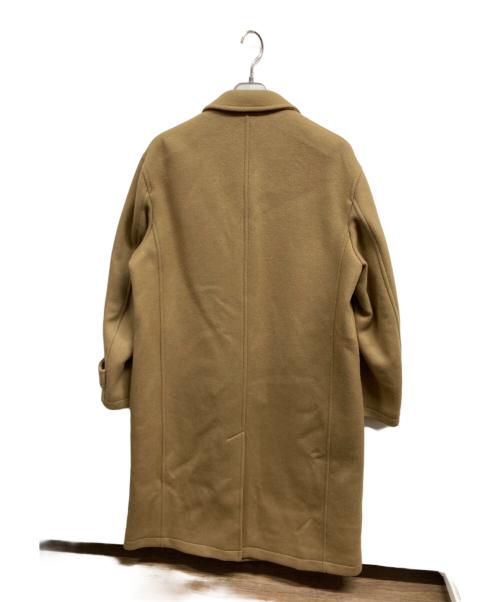 COMME des GARCONS HOMME（コムデギャルソン オム）COMME des GARCONS HOMME (コムデギャルソン オム) ウール ダブルフェイス メルトン コート ベージュ サイズ:Sの古着・服飾アイテム