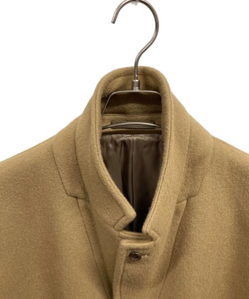 COMME des GARCONS HOMME（コムデギャルソン オム）COMME des GARCONS HOMME (コムデギャルソン オム) ウール ダブルフェイス メルトン コート ベージュ サイズ:Sの古着・服飾アイテム