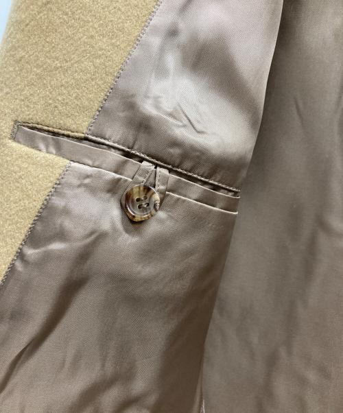 COMME des GARCONS HOMME（コムデギャルソン オム）COMME des GARCONS HOMME (コムデギャルソン オム) ウール ダブルフェイス メルトン コート ベージュ サイズ:Sの古着・服飾アイテム