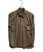 COMME des GARCONS HOMME DEUXコムデギャルソン オム ドゥ）の古着「ポリロングスリーブシャツ」｜グリーン