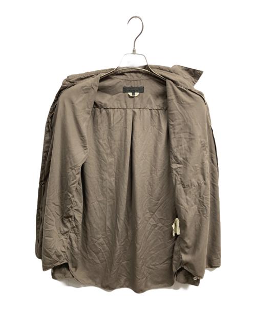 COMME des GARCONS HOMME DEUX（コムデギャルソン オム ドゥ）COMME des GARCONS HOMME DEUX (コムデギャルソン オム ドゥ) ポリロングスリーブシャツ グリーン サイズ:Mの古着・服飾アイテム