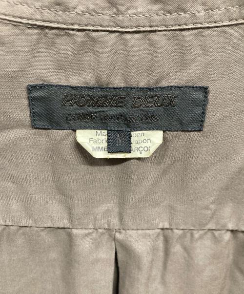 COMME des GARCONS HOMME DEUX（コムデギャルソン オム ドゥ）COMME des GARCONS HOMME DEUX (コムデギャルソン オム ドゥ) ポリロングスリーブシャツ グリーン サイズ:Mの古着・服飾アイテム