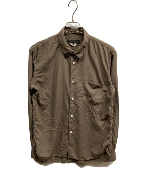 COMME des GARCONS HOMME DEUX（コムデギャルソン オム ドゥ）COMME des GARCONS HOMME DEUX (コムデギャルソン オム ドゥ) ポリロングスリーブシャツ グリーン サイズ:Mの古着・服飾アイテム
