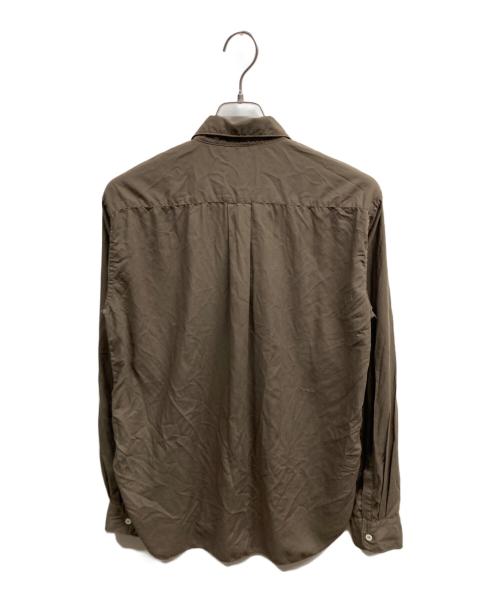 COMME des GARCONS HOMME DEUX（コムデギャルソン オム ドゥ）COMME des GARCONS HOMME DEUX (コムデギャルソン オム ドゥ) ポリロングスリーブシャツ グリーン サイズ:Mの古着・服飾アイテム