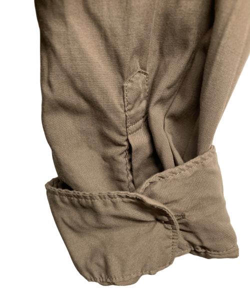 COMME des GARCONS HOMME DEUX（コムデギャルソン オム ドゥ）COMME des GARCONS HOMME DEUX (コムデギャルソン オム ドゥ) ポリロングスリーブシャツ グリーン サイズ:Mの古着・服飾アイテム