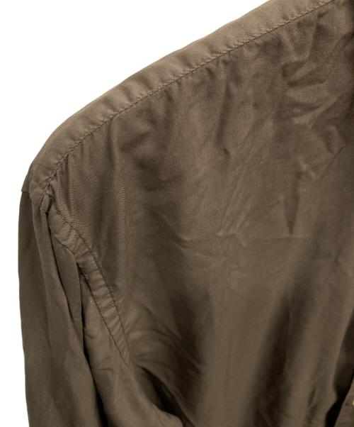 COMME des GARCONS HOMME DEUX（コムデギャルソン オム ドゥ）COMME des GARCONS HOMME DEUX (コムデギャルソン オム ドゥ) ポリロングスリーブシャツ グリーン サイズ:Mの古着・服飾アイテム