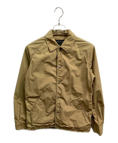COMME des GARCONS HOMME（コムデギャルソン オム）COMME des GARCONS HOMME (コムデギャルソン オム) 裏地カモ柄コーチジャケット ベージュ サイズ:XSの古着・服飾アイテム