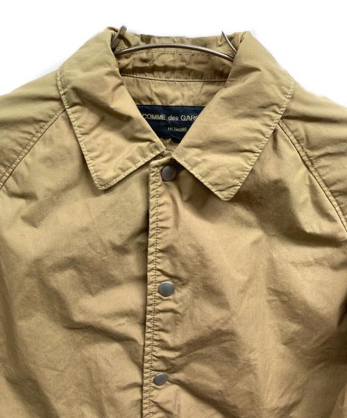 COMME des GARCONS HOMME（コムデギャルソン オム）COMME des GARCONS HOMME (コムデギャルソン オム) 裏地カモ柄コーチジャケット ベージュ サイズ:XSの古着・服飾アイテム