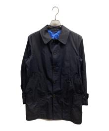 COMME des GARCONS HOMME×VALSTAR（コムデギャルソン オム×ヴァルスター）の古着「製品染 ステンカラーコート」｜ネイビー
