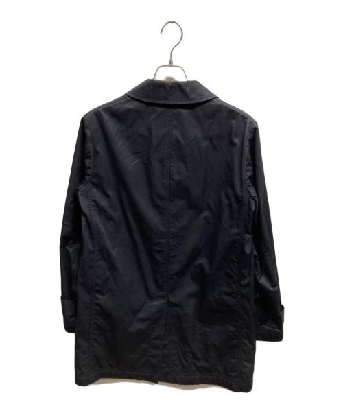 COMME des GARCONS HOMME（コムデギャルソン オム）COMME des GARCONS HOMME (コムデギャルソン オム) Valstar (ヴァルスター) 製品染 ステンカラーコート ネイビー サイズ:XSの古着・服飾アイテム