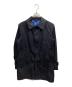 COMME des GARCONS HOMME（コムデギャルソン オム）の古着「製品染 ステンカラーコート」｜ネイビー