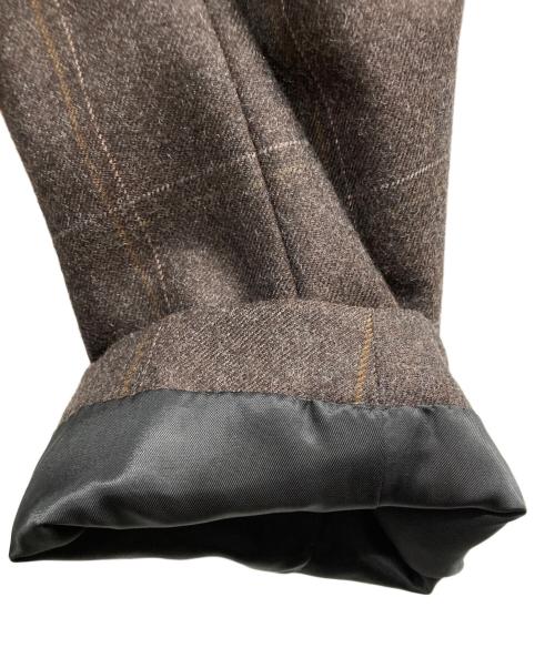 COMME des GARCONS HOMME DEUX（コムデギャルソン オム ドゥ）COMME des GARCONS HOMME DEUX (コムデギャルソン オム ドゥ) チェック柄3Bテーラードジャケット/	COMME des GARCONS HOMME DEUX ブラウン サイズ:Ｓの古着・服飾アイテム