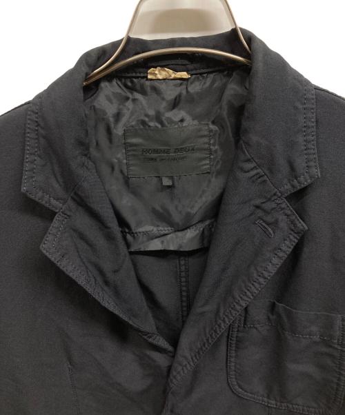 COMME des GARCONS HOMME DEUX（コムデギャルソン オム ドゥ）COMME des GARCONS HOMME DEUX (コムデギャルソン オム ドゥ) ポリ縮絨ジャケット/COMME des GARCONS HOMME DEUX ネイビー サイズ:Sの古着・服飾アイテム