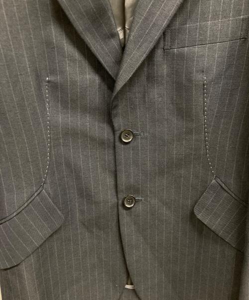 COMME des GARCONS HOMME DEUX（コムデギャルソン オム ドゥ）COMME des GARCONS HOMME DEUX (コムデギャルソン オム ドゥ) ウールリネンテーラードジャケット/COMME des GARCONS HOMME DEUX ブラック サイズ:XSの古着・服飾アイテム