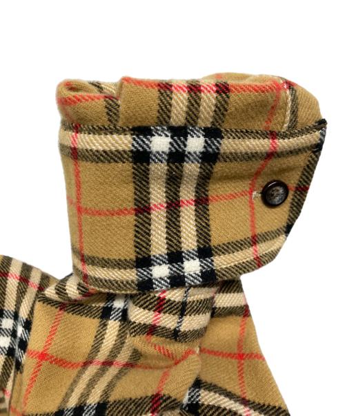 BURBERRY（バーバリー）BURBERRY (バーバリー) Gosha Rubchinskiy (ゴーシャラブチンスキー) ノヴァチェックフランネルシャツ ベージュ サイズ:Sの古着・服飾アイテム