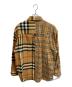 BURBERRY (バーバリー) Gosha Rubchinskiy (ゴーシャラブチンスキー) ノヴァチェックフランネルシャツ ベージュ サイズ:S：65000円