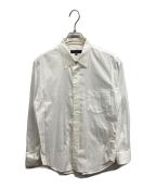 COMME des GARCONS HOMMEコムデギャルソン オム）の古着「コットンブロードシャツ/COMME des GARCONS HOMME」｜ホワイト