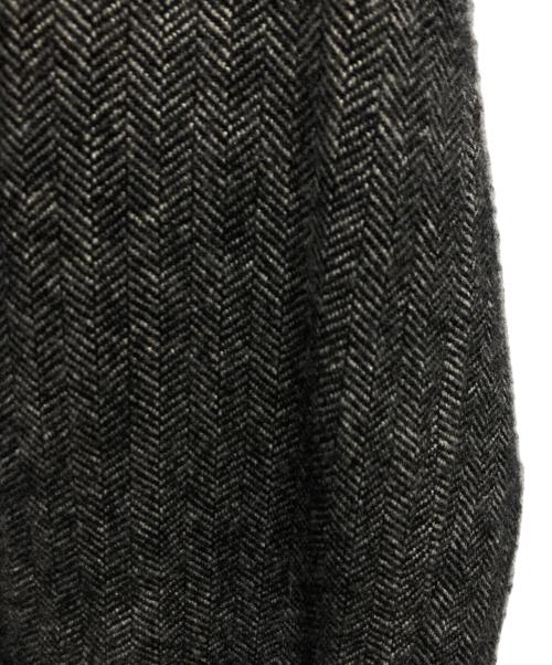 COMME des GARCONS HOMME（コムデギャルソン オム）COMME des GARCONS HOMME (コムデギャルソン オム) 裏地カモ柄ヘリンボーンコート グレー サイズ:Sの古着・服飾アイテム