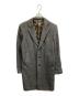 COMME des GARCONS HOMME（コムデギャルソン オム）の古着「裏地カモ柄ヘリンボーンコート」｜グレー
