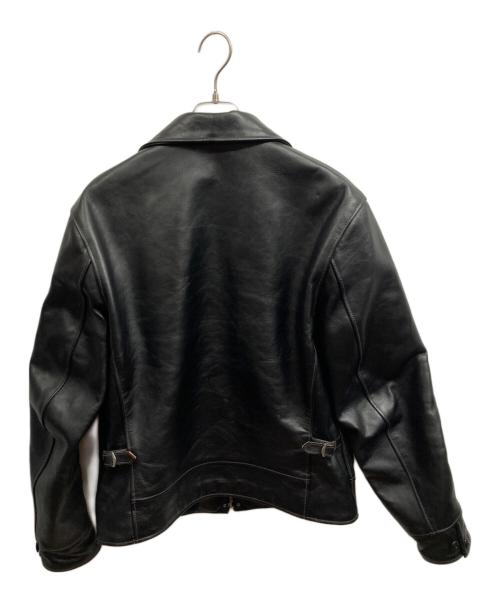 JOE McCOY’S（ジョーマッコイ）JOE McCOY’S (ジョーマッコイ) 30s LEATHER SPORTS JACKET / NELSON/JOE McCOY’S ブラック サイズ:40の古着・服飾アイテム