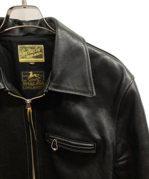 JOE McCOY’S（ジョーマッコイ）JOE McCOY’S (ジョーマッコイ) 30s LEATHER SPORTS JACKET / NELSON/JOE McCOY’S ブラック サイズ:40の古着・服飾アイテム