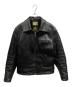 JOE McCOY’S（ジョーマッコイ）の古着「30s LEATHER SPORTS JACKET / NELSON/JOE McCOY’S」｜ブラック