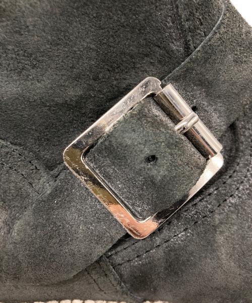SLOW WEAR LION（スローウェアライオン）SLOW WEAR LION (スローウェアライオン) スウェードエンジニアブーツ/SLOW WEAR LION ブラック サイズ:Mの古着・服飾アイテム