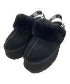 UGGアグ）の古着「Funketteムートンサンダル/UGG」｜ブラック