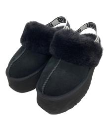 UGG（アグ）の古着「Funketteムートンサンダル/UGG」｜ブラック