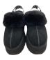 UGG (アグ) Funketteムートンサンダル/UGG ブラック サイズ:24：10000円
