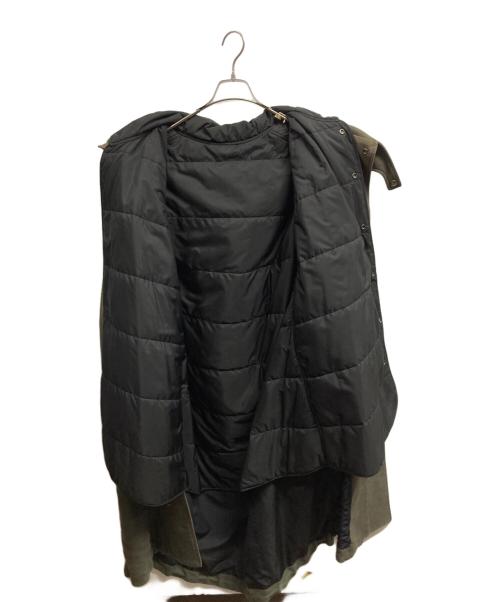JIL SANDER（ジルサンダー）JIL SANDER (ジルサンダー) ライナー付きフーデッドコート/JIL SANDER カーキ サイズ:R48の古着・服飾アイテム