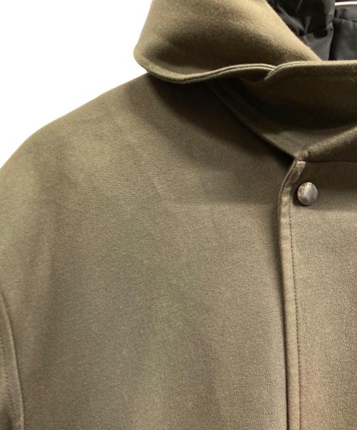 JIL SANDER（ジルサンダー）JIL SANDER (ジルサンダー) ライナー付きフーデッドコート/JIL SANDER カーキ サイズ:R48の古着・服飾アイテム