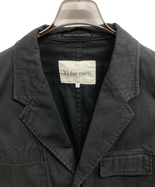 Y's for men（ワイズフォーメン）Y'S for men (ワイズフォーメン) 3Bジャケット/Y'S for men ブラック サイズ:3の古着・服飾アイテム