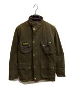 Barbourバブアー）の古着「SL INTERNATIONAL オイルドジャケット/Barbour」｜カーキ