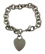 TIFFANY & Co.ティファニー）の古着「リターントゥ ハートタグ ブレスレット」｜シルバー
