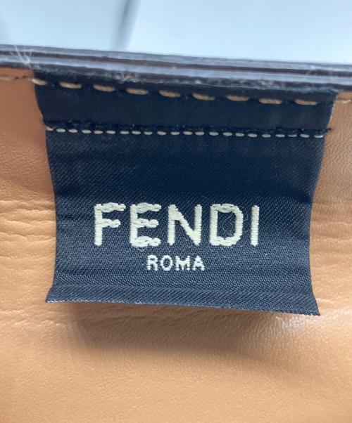 FENDI（フェンディ）FENDI (フェンディ) バスケット スモール アイボリー×ブラウンの古着・服飾アイテム