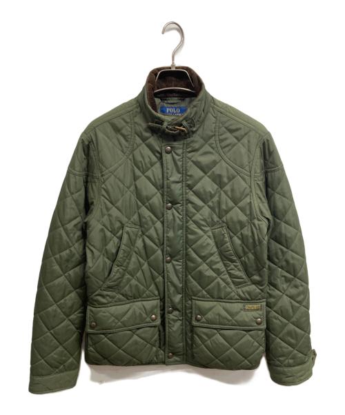 POLO RALPH LAUREN（ポロ・ラルフローレン）POLO RALPH LAUREN (ポロ・ラルフローレン) 襟コーデュロイキルティングジャケット/POLO RALPH LAUREN オリーブ サイズ:Sの古着・服飾アイテム