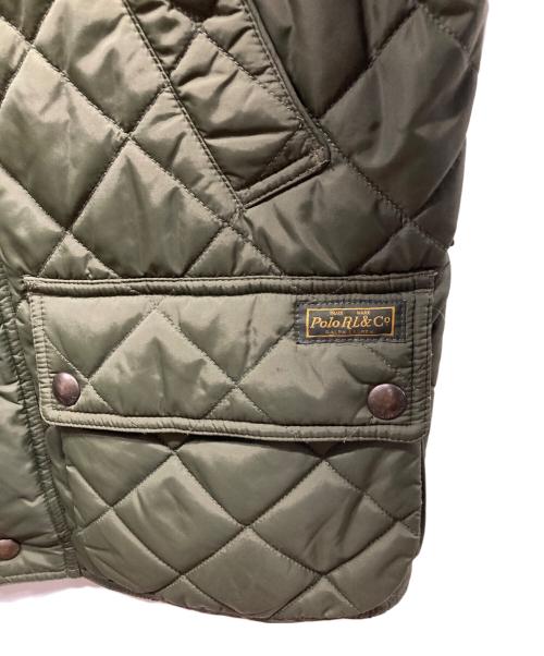 POLO RALPH LAUREN（ポロ・ラルフローレン）POLO RALPH LAUREN (ポロ・ラルフローレン) 襟コーデュロイキルティングジャケット/POLO RALPH LAUREN オリーブ サイズ:Sの古着・服飾アイテム
