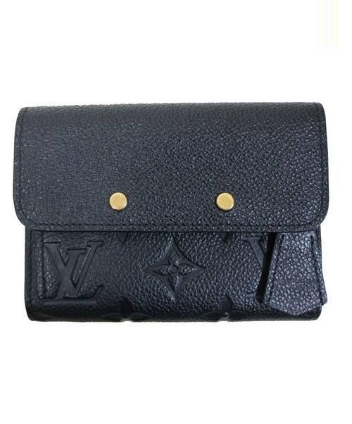 LOUIS VUITTON（ルイ ヴィトン）LOUIS VUITTON (ルイヴィトン) アンプラント ポルトフォイユ・ポンヌフ ブラック サイズ:- M62184 TN3166の古着・服飾アイテム
