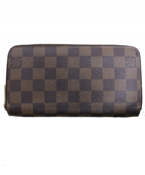 LOUIS VUITTON（ルイ ヴィトン）LOUIS VUITTON (ルイヴィトン) ラウンド財布 ブラウン サイズ:- ダミエ OA4140の古着・服飾アイテム