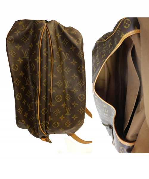 LOUIS VUITTON（ルイ ヴィトン）LOUIS VUITTON (ルイヴィトン) ソミュールショルダーバッグ ブラウン サイズ:- モノグラム AR0960の古着・服飾アイテム
